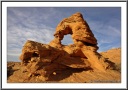 Sandstone Arch on top of Water Holes Canyon