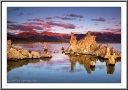 Pink Clouds over the Mono Lake