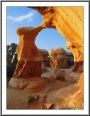 Metate Arch Sunset