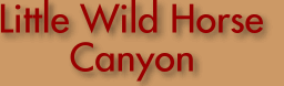 Headline Little Wild Horse Canyon